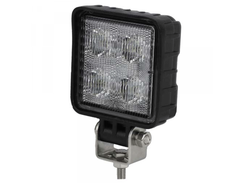 Mini LED werklamp/achteruitrijlamp 12 watt CREE breedstraler