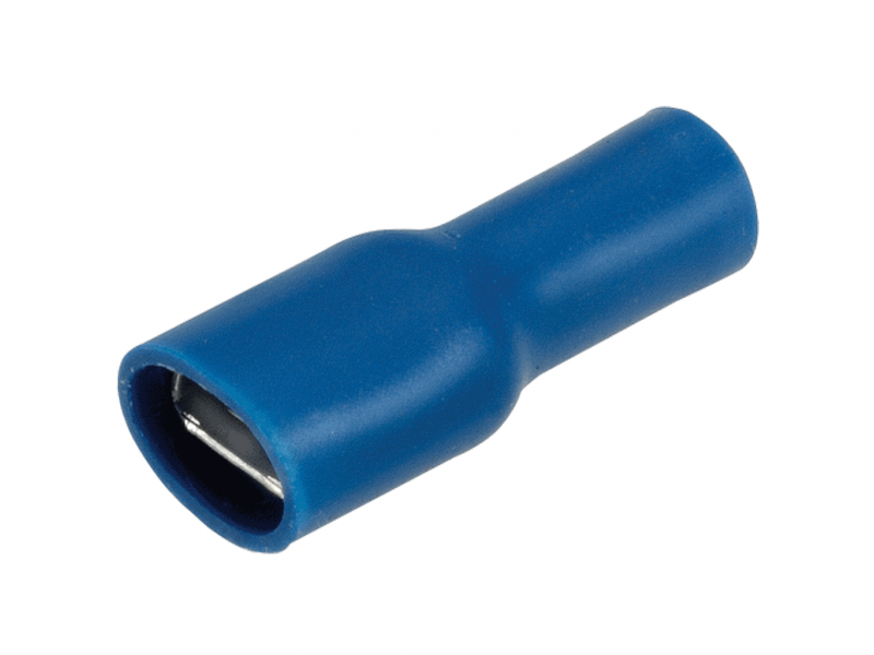 50x Kabelschoen contra blauw 1,5 - 2,5mm² kabel