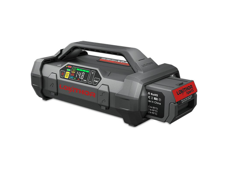 Lokithor ApartX jumpstarter met 10 bar compressor en accu