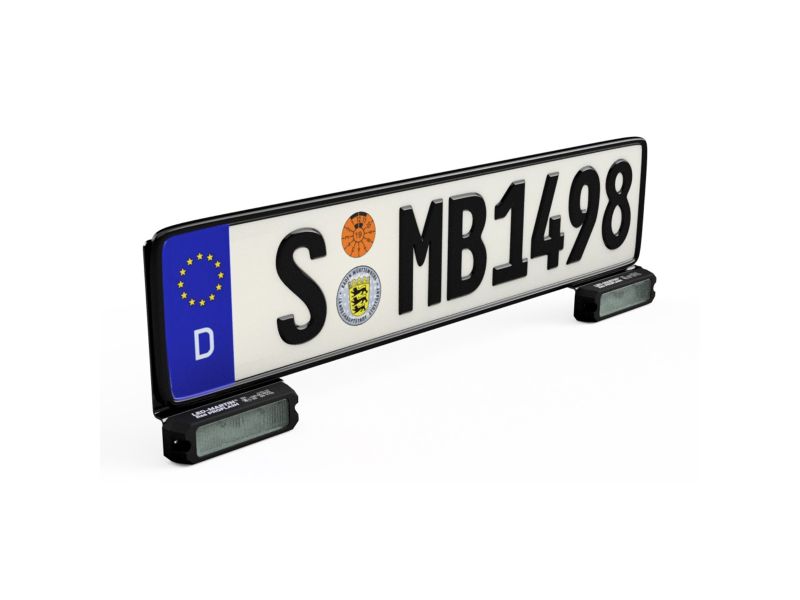 CROSSWAY kentekenplaathouder voor SMARTLINE-LED flitsers