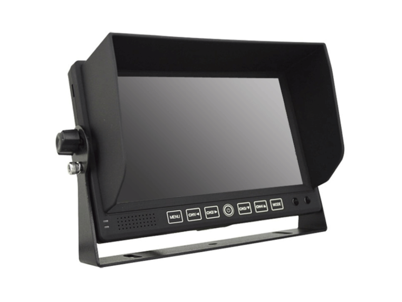 7 inch AHD monitor voor drie camera's