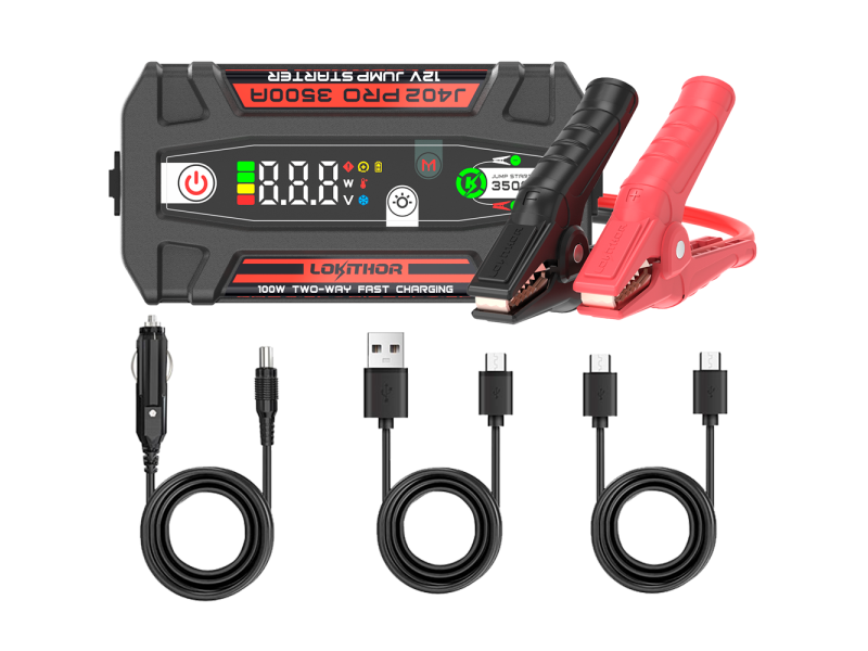 Lokithor J402 PRO jumpstarter 3500A