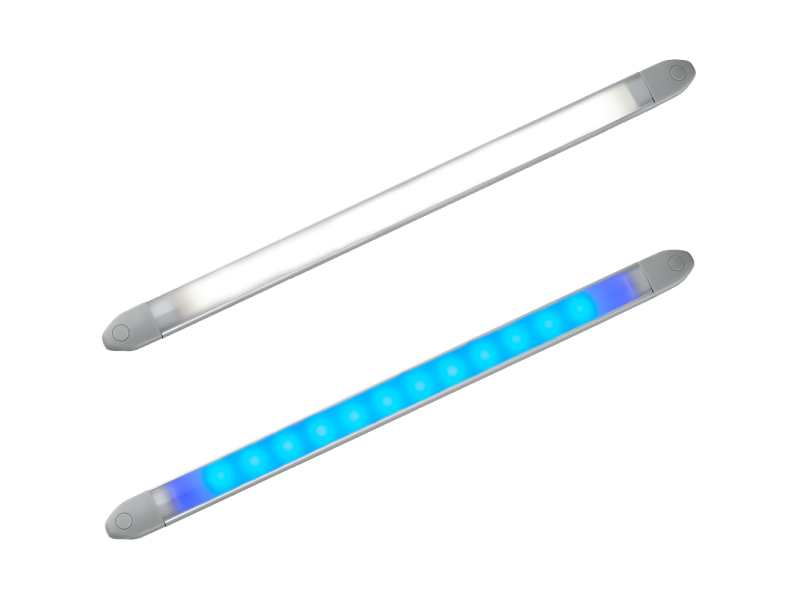 LP40 LED laadruimteverlichting 40cm BLAUW & WIT