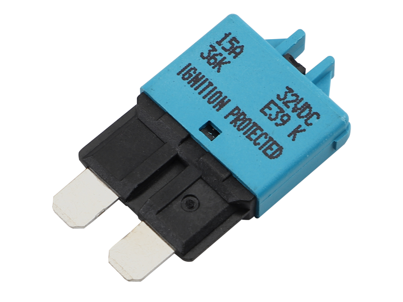 ATO/ATC zekering met resetknop 15A
