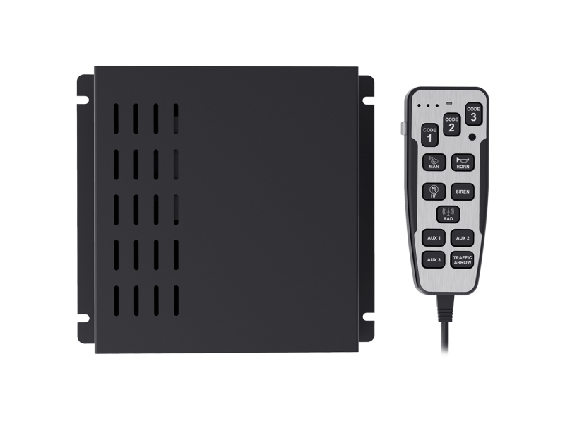 SAF102H Sirene (internationale tonen) met spreeksleutel 2x100W