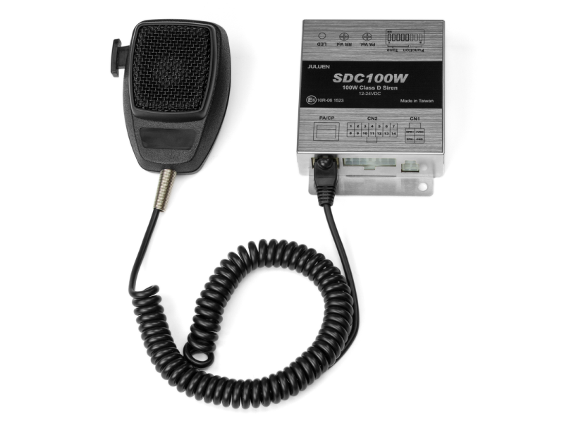 SDC100W sirene met NL toon en spreeksleutel