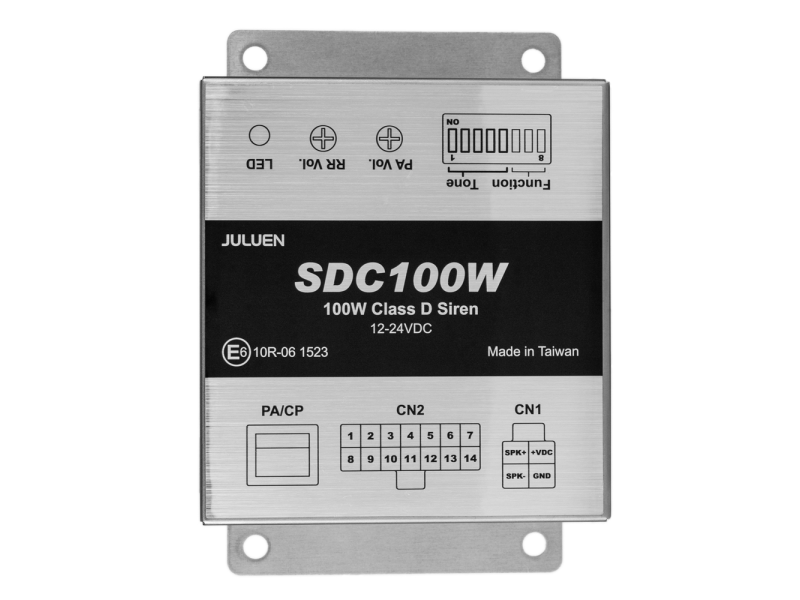 SDC100W sirene met NL toon
