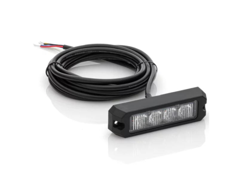 Smartline LED flitser met 3M kabel AMBER ECE R65