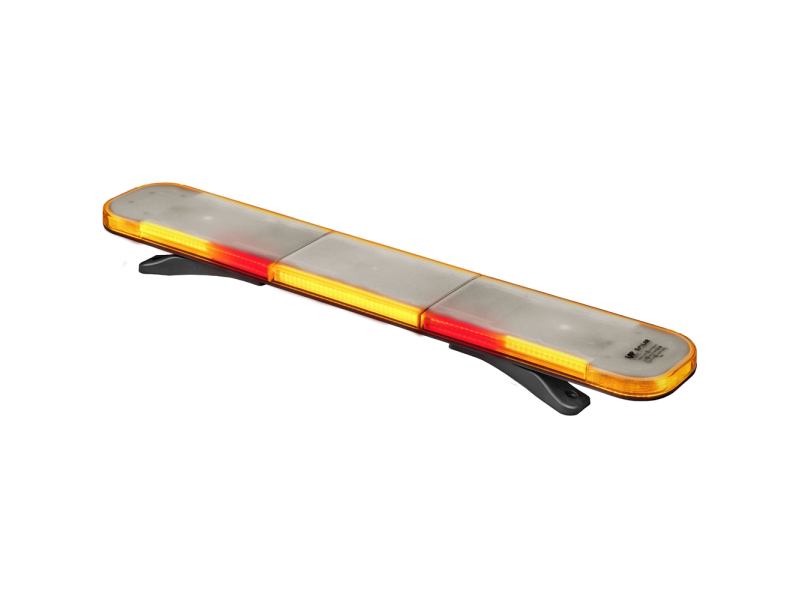 SOLAR LED flitsbalk met achterlicht/remlicht en knipperlichten 120CM