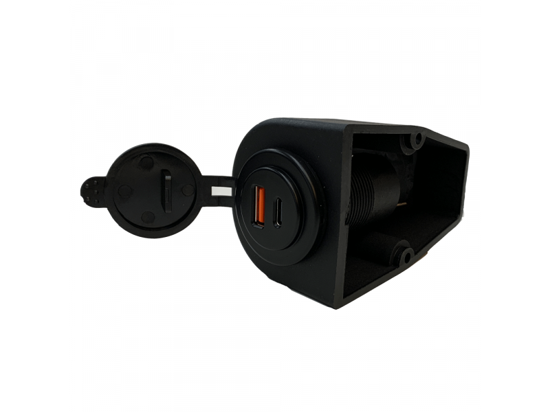vervangen Overname Postbode Opbouw USB-C snellader adapter met behuizing | Rayonics.nl