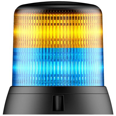 dual color zwaailamp