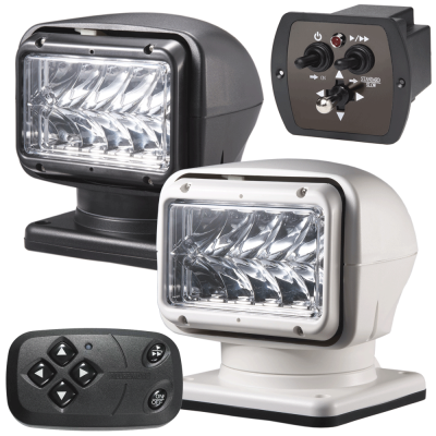 LED zoeklamp schip
