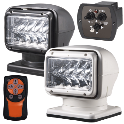 Sleepboot zoeklamp