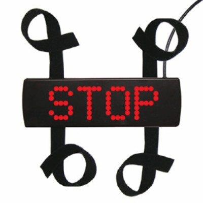 stop bord demontabel