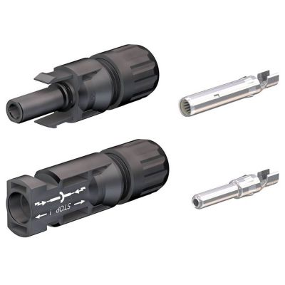 Solar MC4 stekker connector set