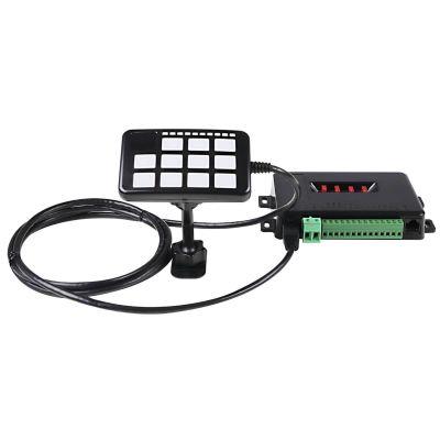 Bedienpaneel met relaisbox 12volt