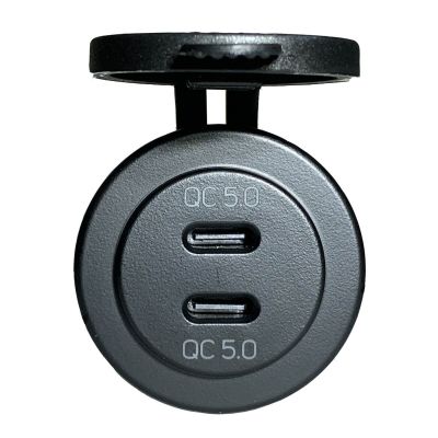 Dual USB-C snellader