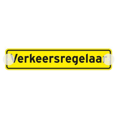 Zuignap bord verkeersregelaar diverse afmetingen