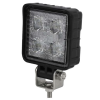 Mini LED werklamp/achteruitrijlamp 12 watt CREE breedstraler