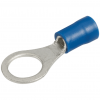 50x Kabelschoen oogring M8 blauw 1,5 - 2,5mm² kabel