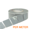 Reflexite Gesegmenteerde reflecterende tape ECE R104 WIT per METER