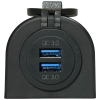 Opbouw USB adapter 2x QC3.0 met behuizing