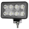 Draaibare werklamp 40 watt breedstraler
