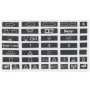 SW212-HD bedienpaneel symbolen