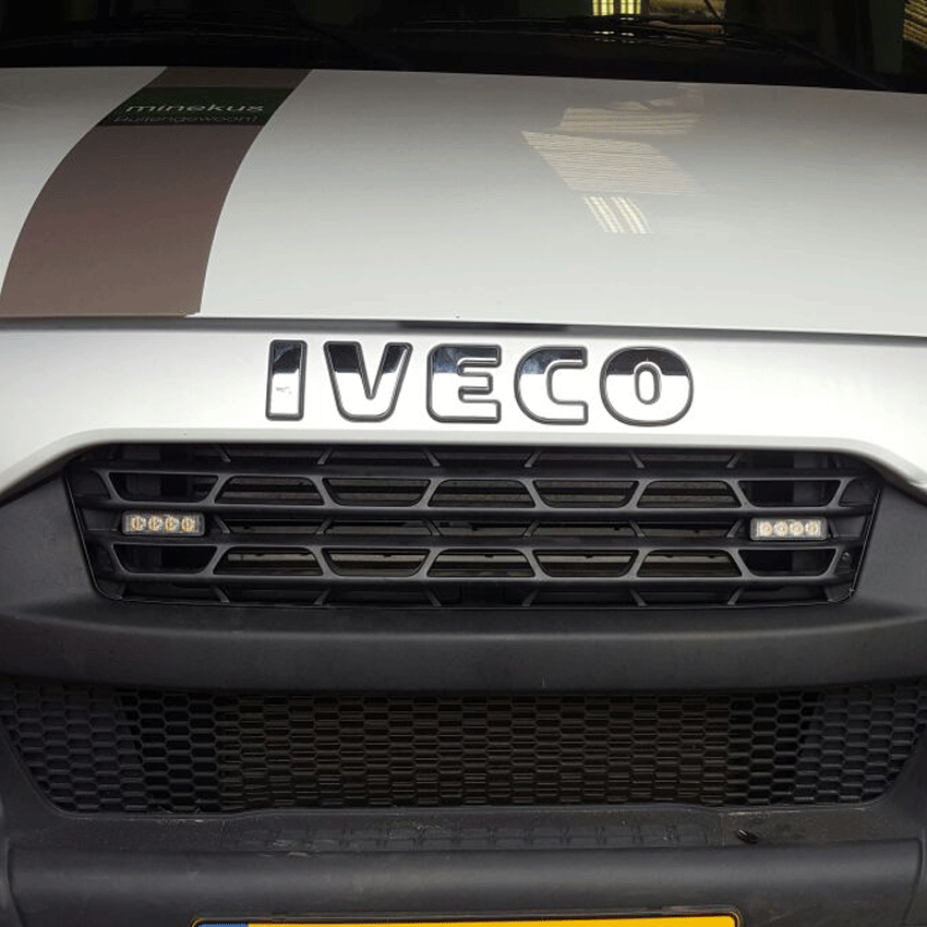 Smartline flitsers in Iveco Daily